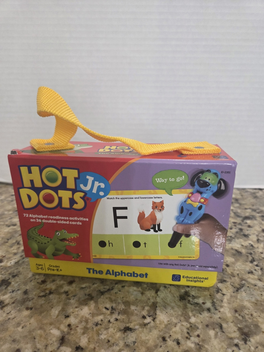 Hot Dots Jr. The Alphabet 72 Readiness Activities Educational Insights Ages 3-6